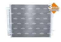 Kondensor, luftkonditionering 350573 NRF