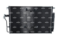 Kondensor, luftkonditionering 350586 NRF