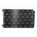 Kondensor, luftkonditionering 350659 NRF