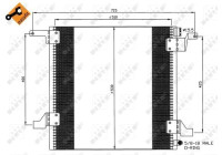 Kondensor, luftkonditionering 35579 NRF