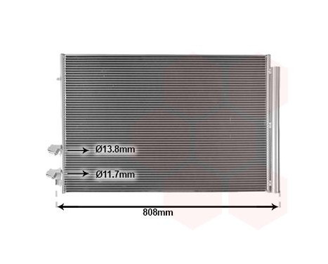 Kondensor, luftkonditionering 58015710 International Radiators