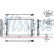 Kondensor, luftkonditionering 940901 Nissens
