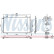 Kondensor, luftkonditionering 940925 Nissens