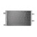 Kondensor, luftkonditionering 940973 Nissens, miniatyr 2