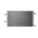 Kondensor, luftkonditionering 940973 Nissens, miniatyr 4