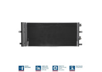 Kondensor, luftkonditionering 941011 Nissens