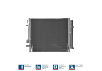 Kondensor, luftkonditionering 941028 Nissens