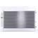Kondensor, luftkonditionering 941233 Nissens