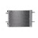 Kondensor, luftkonditionering 941322 Nissens