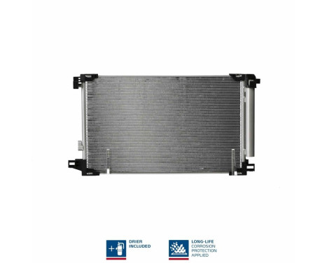 Kondensor, luftkonditionering 941375 Nissens