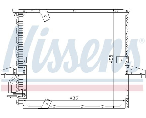 Kondensor, luftkonditionering 94166 Nissens, bild 5