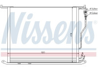 Kondensor, luftkonditionering 94380 Nissens