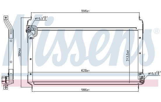 Kondensor, luftkonditionering 94530 Nissens, bild 6