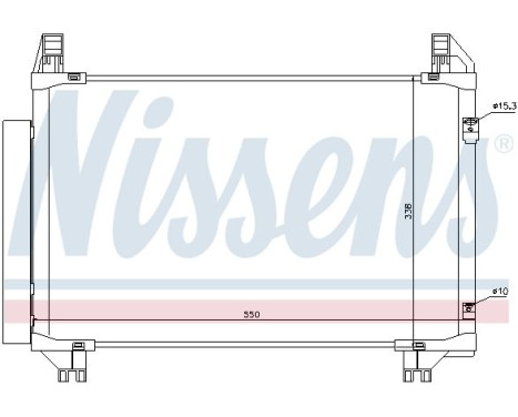 Kondensor, luftkonditionering 94991 Nissens, bild 6