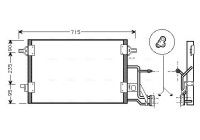 Kondensor, luftkonditionering AI5173 Ava Quality Cooling