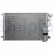 Kondensor, luftkonditionering CF20291 Delphi, miniatyr 2
