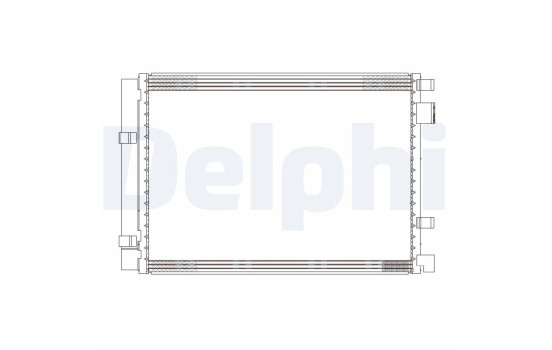Kondensor, luftkonditionering CF20306 Delphi
