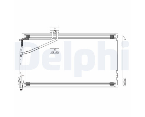 Kondensor, luftkonditionering CF20309 Delphi, bild 2