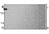 Kondensor, luftkonditionering CF20310 Delphi