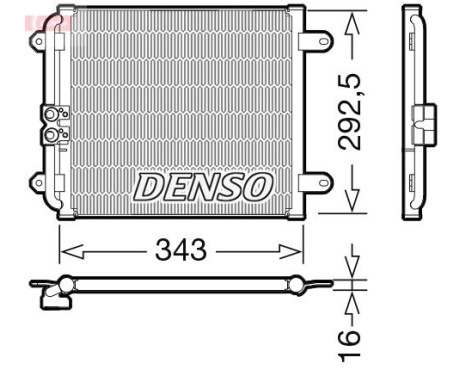 Kondensor, luftkonditionering DCN02032