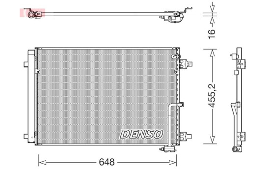 Kondensor, luftkonditionering DCN02045