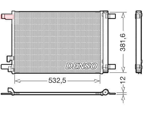 Kondensor, luftkonditionering DCN02048