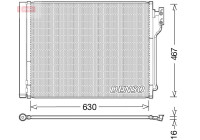 Kondensor, luftkonditionering DCN05031