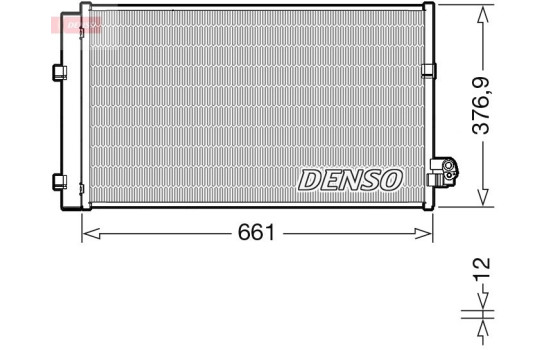 Kondensor, luftkonditionering DCN05106