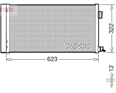 Kondensor, luftkonditionering DCN11010
