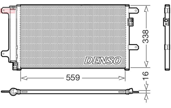 Kondensor, luftkonditionering DCN12007