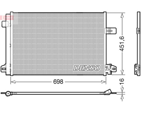 Kondensor, luftkonditionering DCN32028