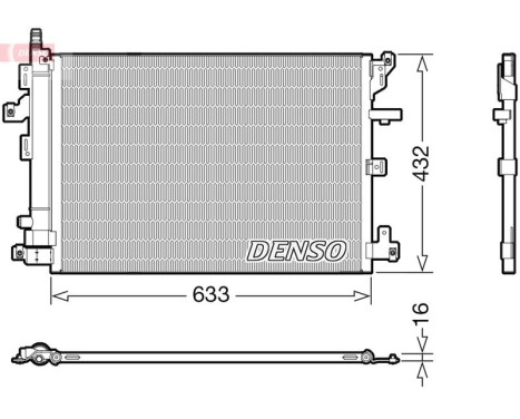 Kondensor, luftkonditionering DCN33012