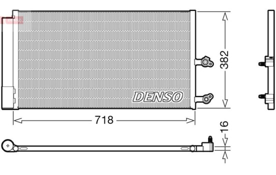 Kondensor, luftkonditionering DCN33014