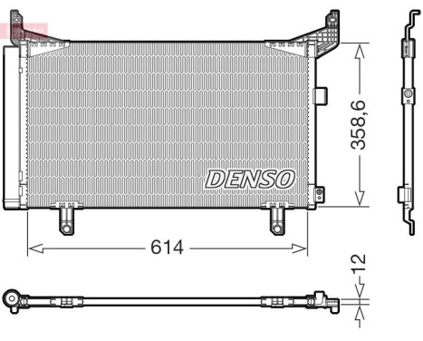Kondensor, luftkonditionering DCN36007