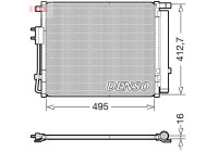 Kondensor, luftkonditionering DCN41012