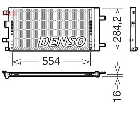 Kondensor, luftkonditionering DCN41039
