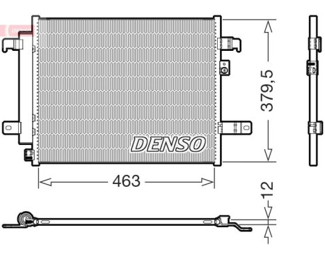 Kondensor, luftkonditionering DCN44020