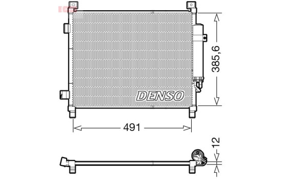 Kondensor, luftkonditionering DCN46031