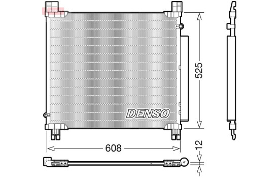 Kondensor, luftkonditionering DCN50050