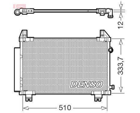 Kondensor, luftkonditionering DCN50062