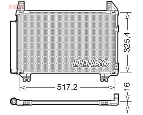 Kondensor, luftkonditionering DCN50101