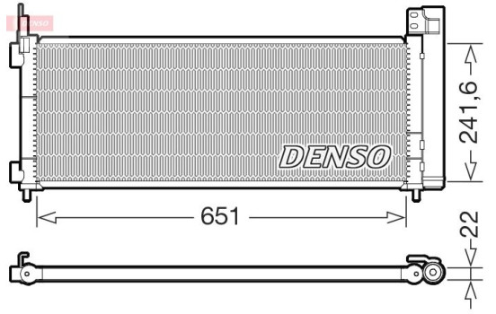 Kondensor, luftkonditionering DCN50123