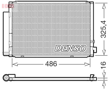 Kondensor, luftkonditionering DCN50126