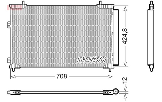 Kondensor, luftkonditionering DCN51018