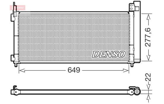 Kondensor, luftkonditionering DCN51021