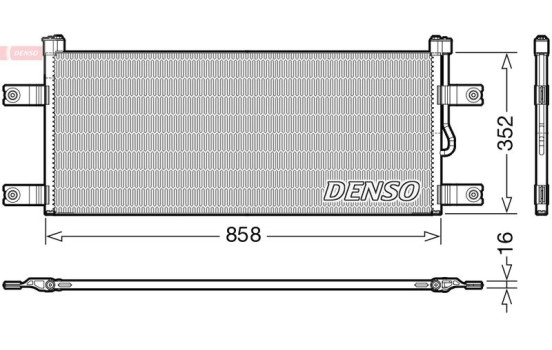 Kondensor, luftkonditionering DCN99069