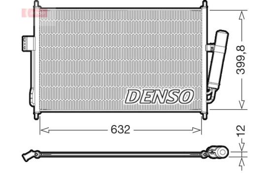 Kondensor, luftkonditionering DCN99084