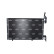 Kondensor, luftkonditionering EASY FIT 350588 NRF