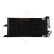 Kondensor, luftkonditionering EASY FIT 35335 NRF