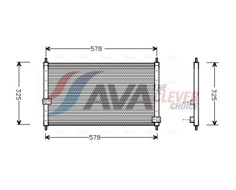 Kondensor, luftkonditionering HD5062 Ava Quality Cooling